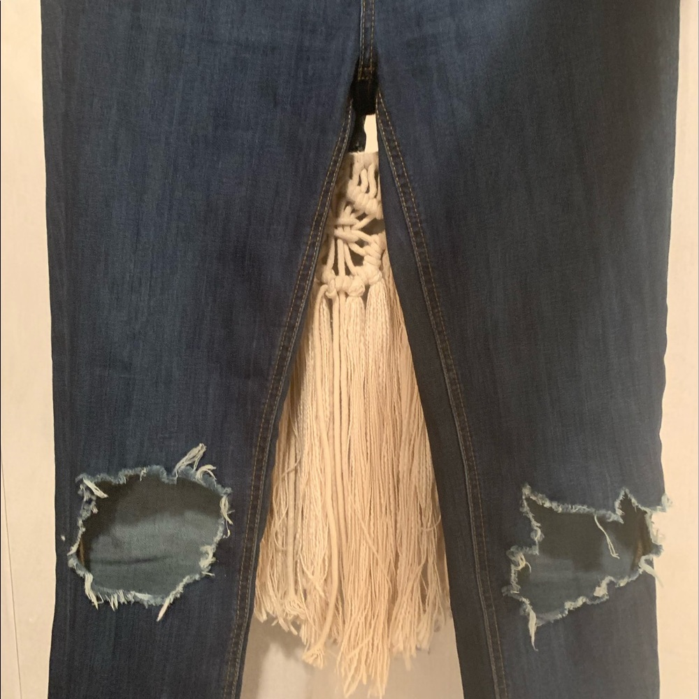 Free People blue jeans 28w R length
